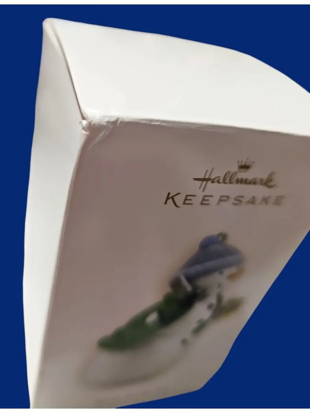 Hallmark Keepsake 2008 Snow on the Go Snowman Ornament w/ Box
